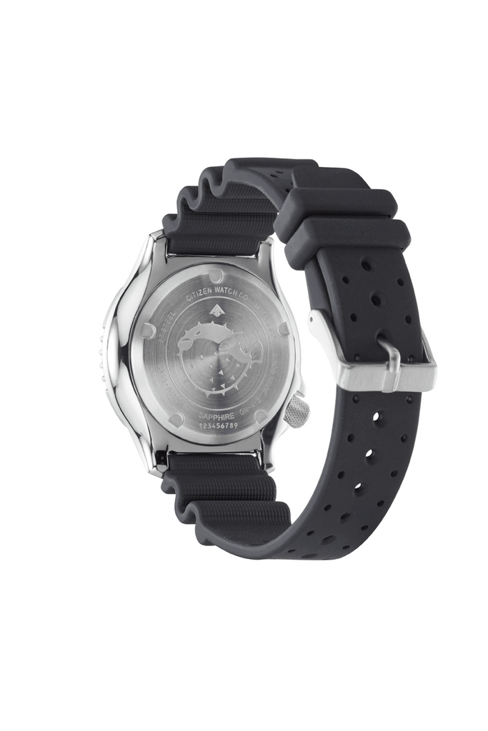 Buy Shop Citizen Promaster Automatic 200M Diver Fugu Limited Edition Black Dial Black Rubber Strap Watch For Men - NY0110 USA Online