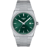 Buy Shop Tissot PRX Green Dial Silver Steel Strap Watch For Men - T137.410.11.091.00 USA Online