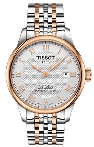 Buy Shop Tissot Le Locle Automatic Cosc Silver Dial Two Tone Steel Strap Watch For Men - T006.407.22.033.00 USA Online