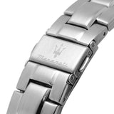 Buy Shop Maserati Successo Chronograph Silver Dial Silver Steel Strap Watch For Men - R8873621006 USA Online