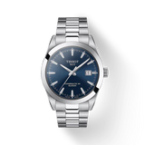 Buy Shop Tissot Gentlemen Powermatic 80 Silicium Blue Dial Silver Steel Strap Watch For Men - T127.407.11.041.00 USA Online