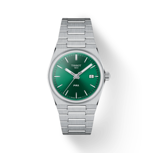 Buy Shop Tissot PRX Green Dial Silver Steel Strap Unisex Watch - T137.210.11.091.00 USA Online