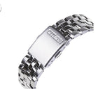 Buy Shop Citizen Eco Drive Chronograph Blue Dial Silver Steel Strap Watch For Men - AT2140-55L USA Online