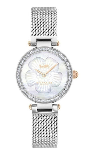Buy Shop Coach Park Mother of Pearl Dial Silver Mesh Bracelet Watch for Women - 14503510 USA Online