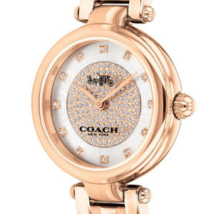 Buy Shop Coach Park Silver Dial Rose Gold Steel Strap Watch for Women - 14503736 USA Online