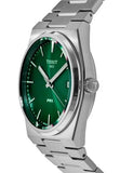Buy Shop Tissot PRX Green Dial Silver Steel Strap Watch For Men - T137.410.11.091.00 USA Online