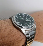 Buy Shop Citizen Eco Drive Urban Black Dial Silver Stainless Steel Watch For Men - AW0020-59EB USA Online