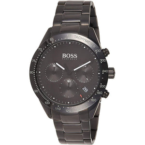 Buy Shop Hugo Boss Talent Black Ceramic Dial Black Steel Strap Watch for Men - 1513581 USA Online