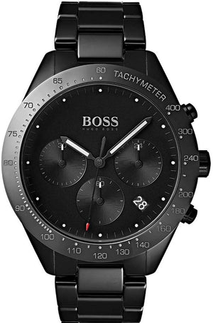 Buy Shop Hugo Boss Talent Black Ceramic Dial Black Steel Strap Watch for Men - 1513581 USA Online