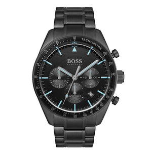 Buy Shop Hugo Boss Trophy Black Dial Black Steel Strap Watch for Men - 1513675 USA Online
