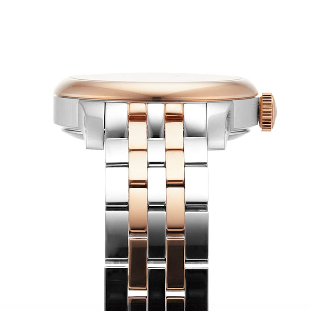 Buy Shop Tissot Le Locle Lady Automatic Diamonds Silver Dial Two Tone Steel Strap Watch For Women - T006.207.22.036.00 USA Online