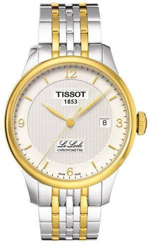 Buy Shop Tissot Le Locle Automatic Silver Dial Two Tone Steel Strap Watch For Men - T006.408.22.037.00 USA Online