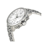 Buy Shop Tissot PRC 200 Chronograph White Dial Silver Steel Strap Watch For Men - T055.417.11.017.00 USA Online