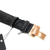 Buy Shop Mido Commander Automatic Black Dial Black Leather Strap Watch For Men - M021.407.36.411.00 USA Online