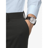 Buy Shop Tissot Gentlemen Silver Dial Brown Leather Strap Watch for Men - T127.410.16.031.01 USA Online