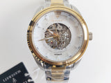 Buy Shop Maserati Traguardo Automatic White Skeleton Dial Two Tone Steel Strap Watch For Men - R8823112003 USA Online