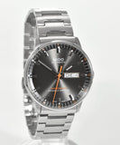 Buy Shop Mido Commander II Automatic Chronometer Grey Dial Silver Steel Strap Watch For Men - M021.431.11.061.01 USA Online