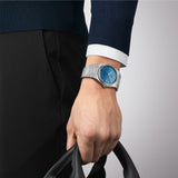 Tissot PRX Powermatic 80 Gradient Blue Dial Silver Steel Strap Watch for Men - T137.407.11.351.01
