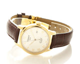 Buy Shop Tissot Le Locle Automatic Gold Dial Brown Leather Strap Watch For Men - T41.5.413.73 USA Online