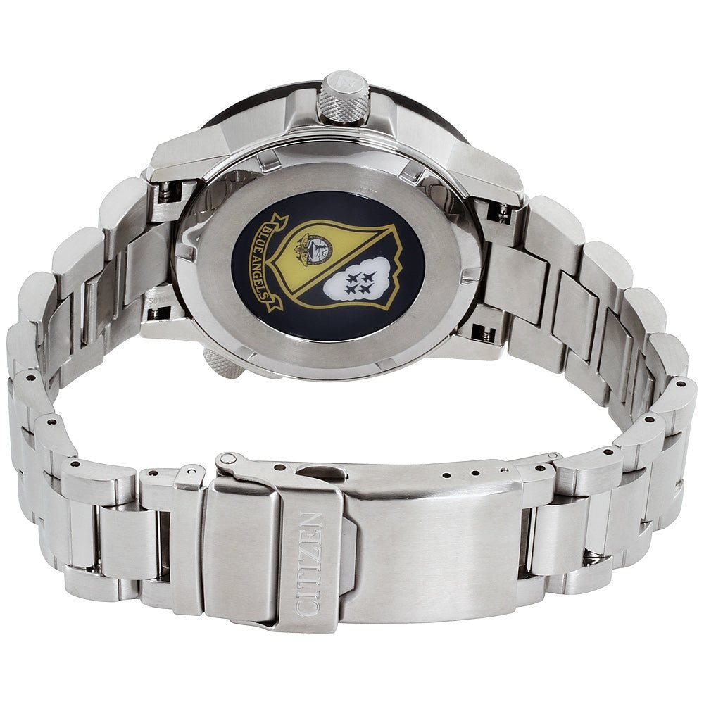 Buy Shop Citizen Promaster Nighthawk Eco Drive Navy Blue Dial Silver Steel Strap Watch For Men - BJ7006-56L USA Online