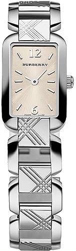 Buy Shop Burberry Signature Silver Dial Silver Steel Strap Watch for Women - BU4212 USA Online
