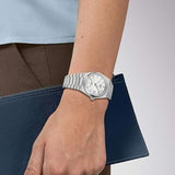 Tissot PRX Powermatic 80 White Dial Silver Steel Strap Watch for Men - T137.207.11.111.00