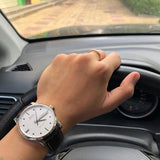 Buy Shop Mido Multifort Automatic Silver Dial Black Leather Strap Watch For Men - M005.430.16.031.80 USA Online