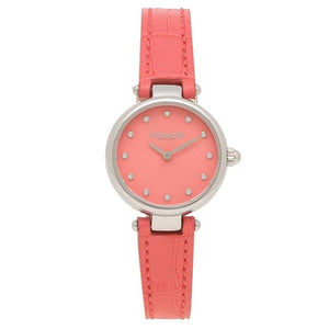 Buy Shop Coach Park Pink Dial Pink Leather Strap Watch for Women - 14503536 USA Online