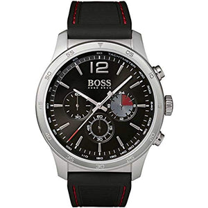 Buy Shop Hugo Boss Professional Black Dial Black Silicone Strap Watch for Men - 1513525 USA Online