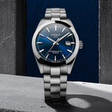 Buy Shop Tissot Gentlemen Powermatic 80 Silicium Blue Dial Silver Steel Strap Watch For Men - T127.407.11.041.00 USA Online