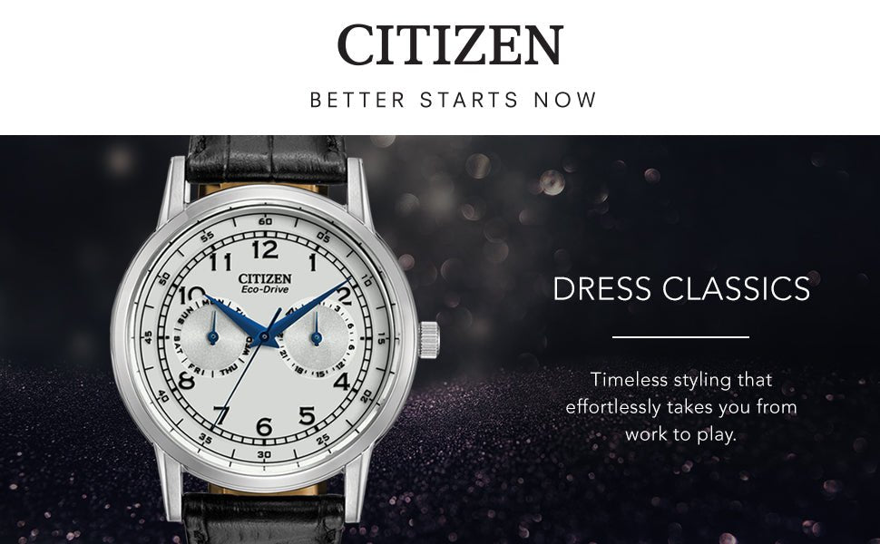 Buy Shop Citizen Eco Drive Silver Dial Black Leather Strap Watch For Men - AO9000-06B USA Online