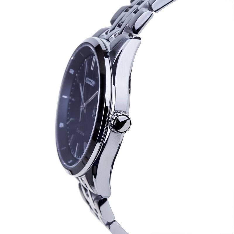 Buy Shop Citizen Eco Drive Blue Dial Silver Steel Strap Watch For Men - BM7250-56L USA Online