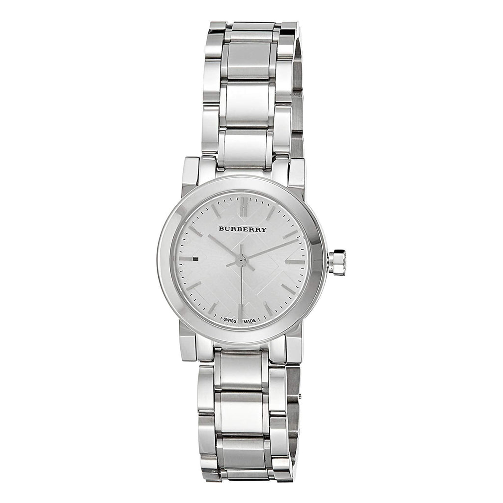 Buy Shop Burberry The City Silver Dial Silver Steel Strap Watch for Women - BU9200 USA Online