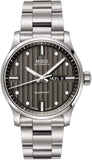 Buy Shop Mido Multifort Automatic Gray Dial Silver Steel Strap Watch For Men - M005.430.11.061.80 USA Online