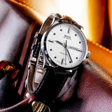 Buy Shop Mido Multifort Automatic Silver Dial Black Leather Strap Watch For Men - M005.430.16.031.80 USA Online