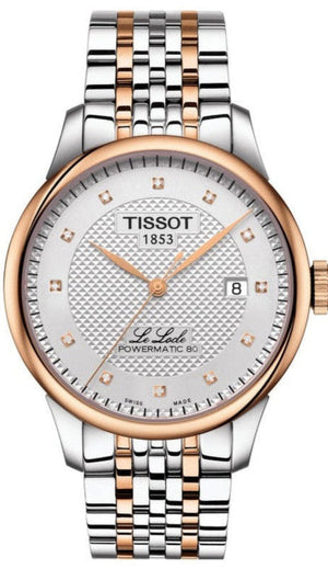 Buy Shop Tissot Le Locle Automatic Cosc Silver Dial Two Tone Steel Strap Watch For Men - T006.407.22.036.00 USA Online