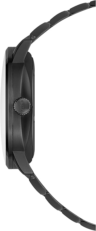 Buy Shop Mido Commander II Automatic Gradient Black Dial Black Steel Strap Watch For Men - M021.407.33.411.00 USA Online