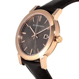 Buy Shop Burberry The City Brown Dial Brown Leather Strap Watch for Men - BU9013 USA Online
