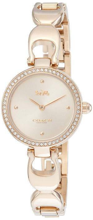 Buy Shop Coach Park Signature Rose Gold Dial Rose Gold Steel Strap Watch for Women - 14503172 USA Online