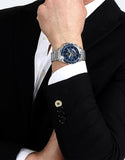 Buy Shop Maserati Traguardo Chronograph Modena Edition Blue Dial Silver Steel Strap Watch For Men - R8871612039 USA Online