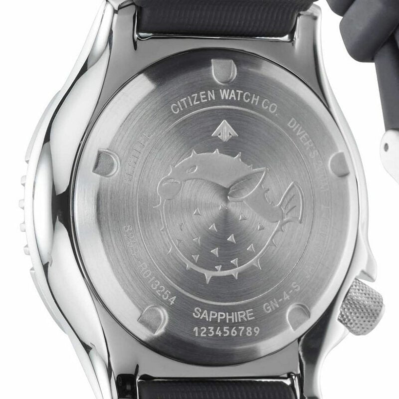 Buy Shop Citizen Promaster Automatic 200M Diver Fugu Limited Edition Black Dial Black Rubber Strap Watch For Men - NY0110 USA Online