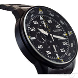 Buy Shop Citizen Sports Eco Drive Black Dial Black Steel Strap Watch For Men - CA0695-84E USA Online