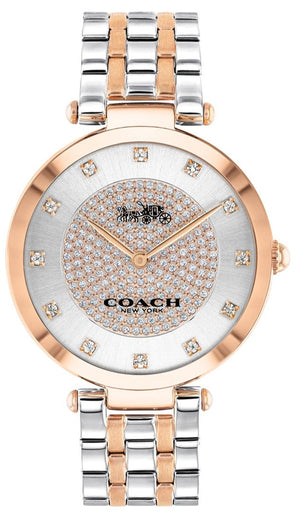 Buy Shop Coach Park Silver Dial Two Tone Steel Strap Watch for Women - 14503644 USA Online