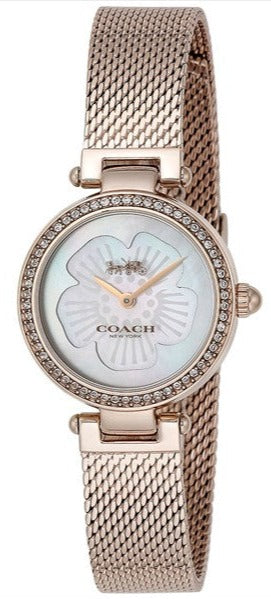 Buy Shop Coach Park Mother of Pearl Dial Rose Gold Mesh Bracelet Watch for Women - 14503511 USA Online