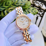 Buy Shop Tissot Le Locle Automatic Lady Mother of Pearl Dial Two Tone Steel Strap Watch For Women - T006.207.22.116.00 USA Online