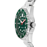 Buy Shop Citizen Promaster Mechanical Green Dial Silver Steel Strap Watch For Men - NJ0129-87X USA Online