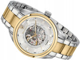 Buy Shop Maserati Traguardo Automatic White Skeleton Dial Two Tone Steel Strap Watch For Men - R8823112003 USA Online