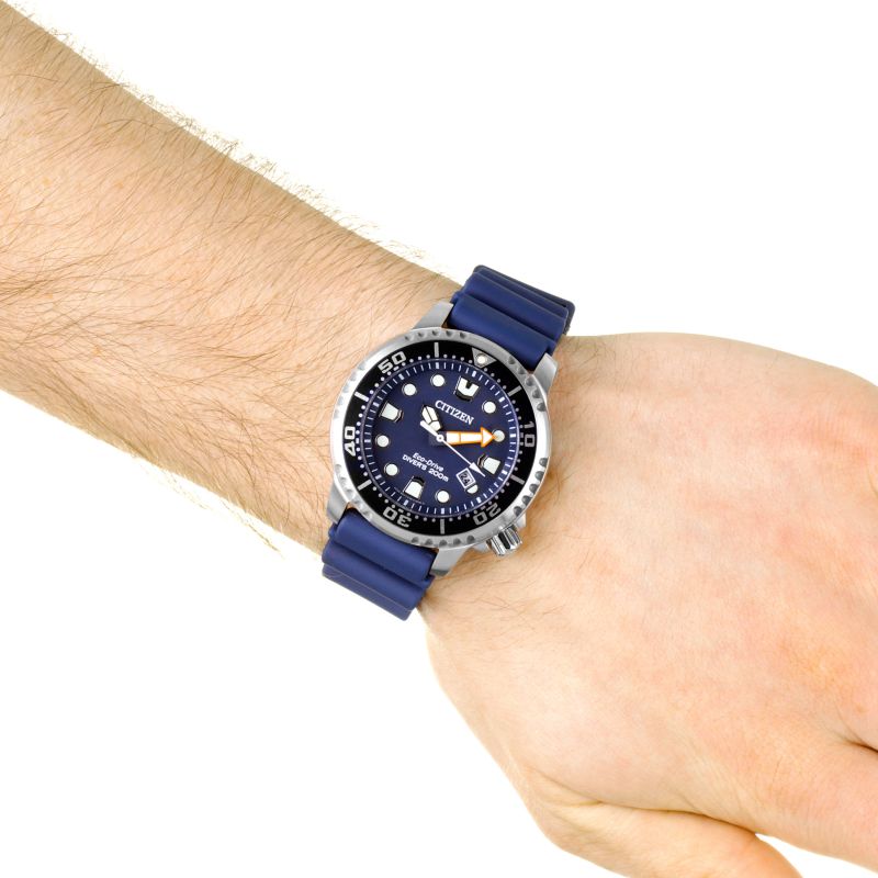 Buy Shop Citizen Eco Drive Promaster Blue Dial Blue Strap Watch For Men - BN0151-09L USA Online