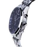 Buy Shop Citizen Eco Drive Chronograph Blue Dial Silver Steel Strap Watch For Men - AT2140-55L USA Online