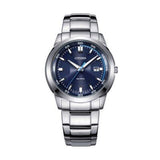 Buy Shop Citizen Eco Drive Blue Dial Silver Stainless Steel Watch For Men - BM7140-54L USA Online